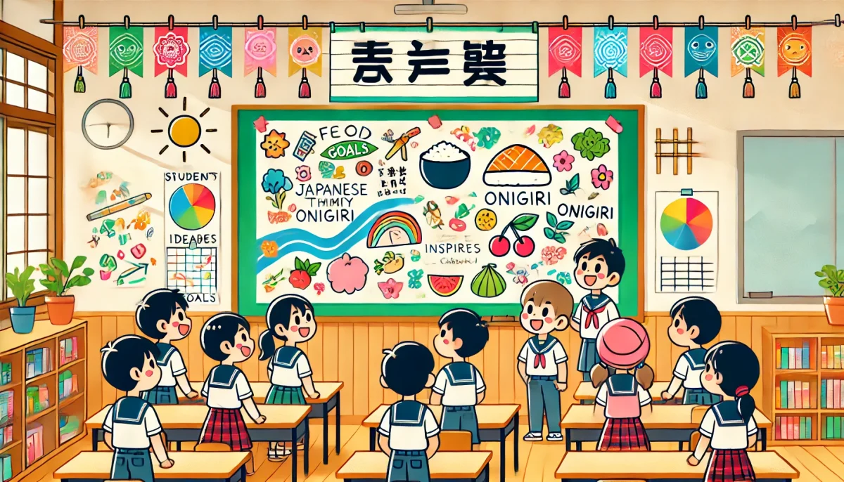 学級目標としてのおにぎりが育む思いやりと挑戦の心
