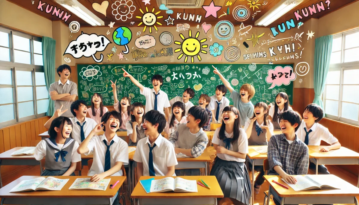 学級目標の当て字で伝わる中学校の想い