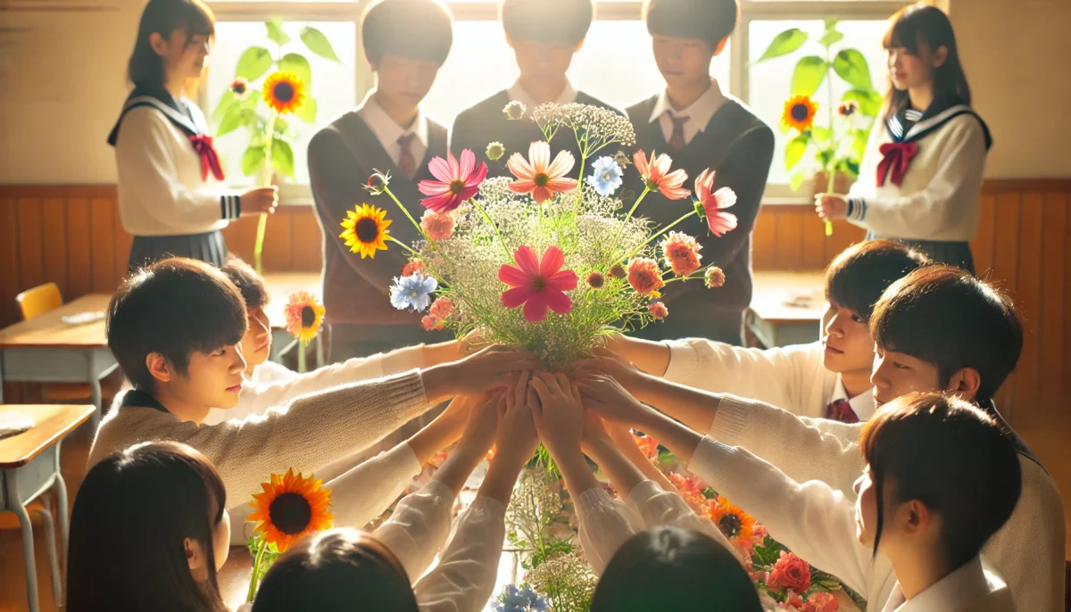 かっこいい花言葉で魅力的な学級スローガンを作る
