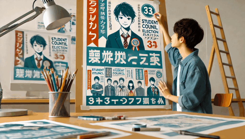 差がつく生徒会選挙のポスター｜注目を集めるデザインのコツ