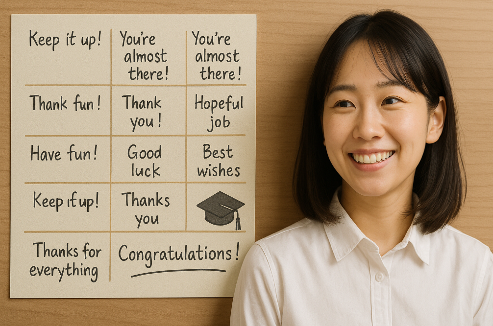 卒業カレンダーの一言メッセージ｜心に残るアイデアまとめ