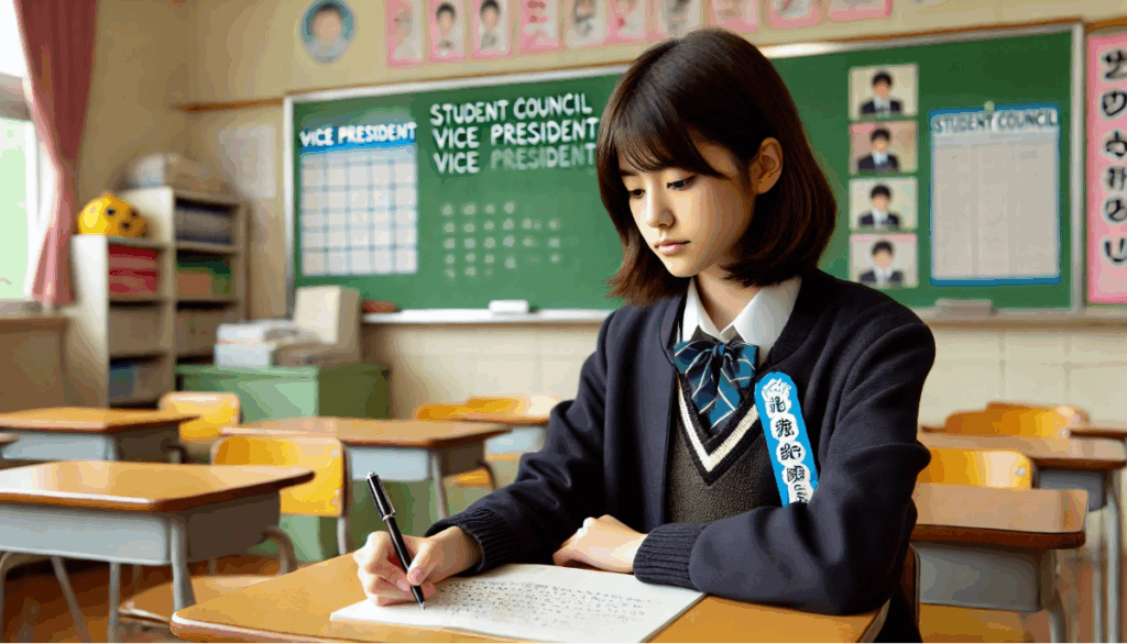 生徒会副会長の立候補理由の考え方の基本