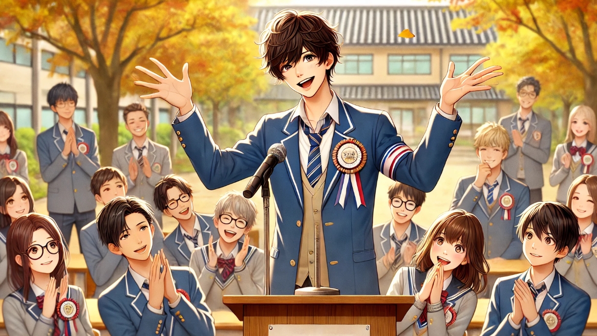 生徒会選挙の応援演説の例文｜差がつく面白ネタとスピーチ術