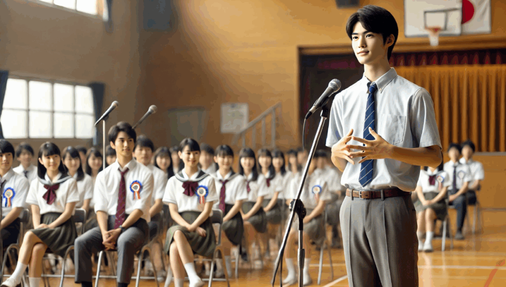 生徒会選挙の演説で1分で成功する構成要素