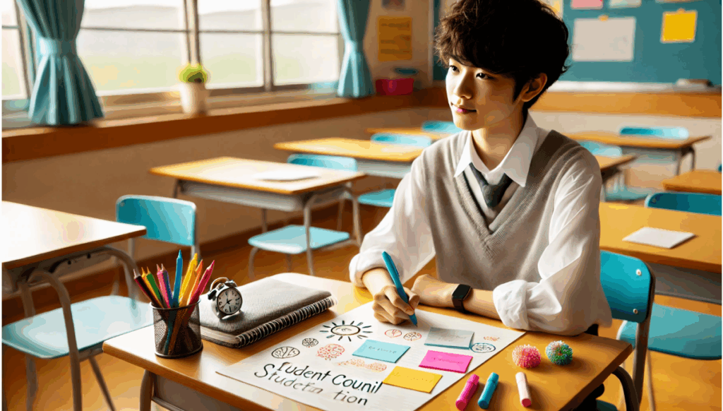 生徒会選挙ポスターで差がつくキャッチコピー作成術