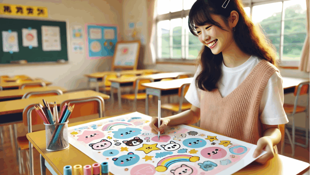 親しみやすいかわいいポスターの作り方