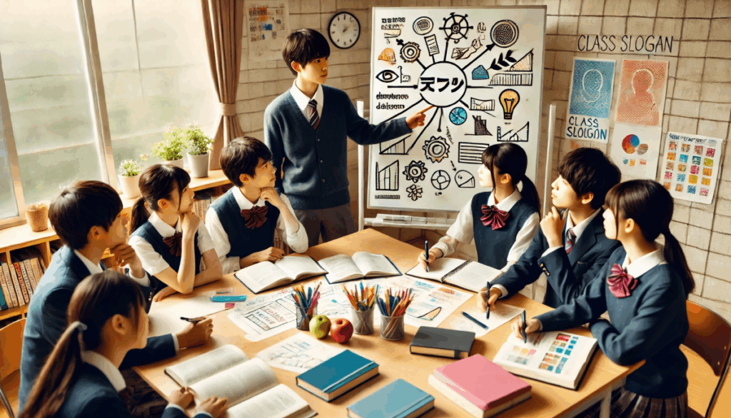 中学生の学級目標でかっこいいキャッチフレーズの作り方
