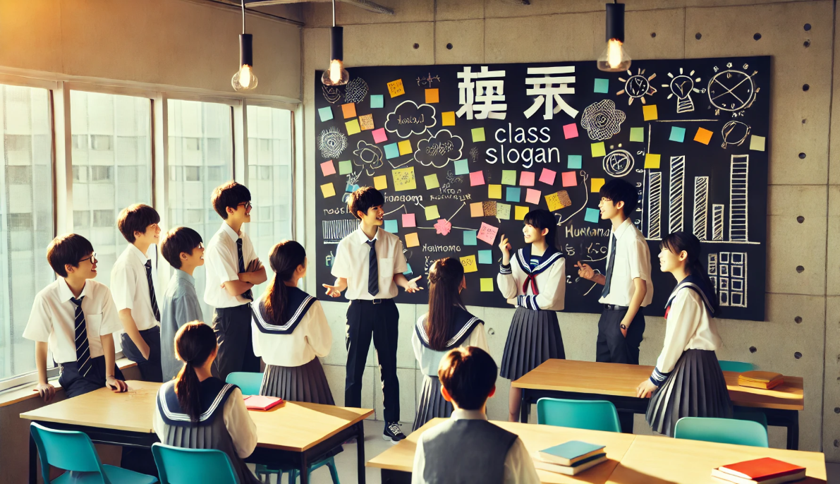 中学生の学級目標でかっこいいキャッチフレーズ実例集と作り方