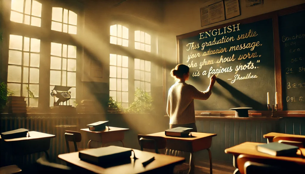 卒業メッセージを英語の名言で伝える魅力