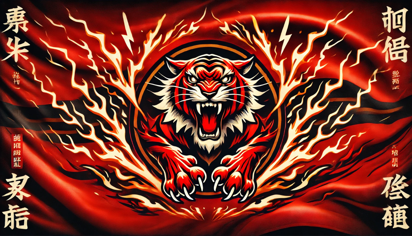 学級旗で赤のかっこいいデザインの作り方｜四字熟語と動物モチーフも紹介