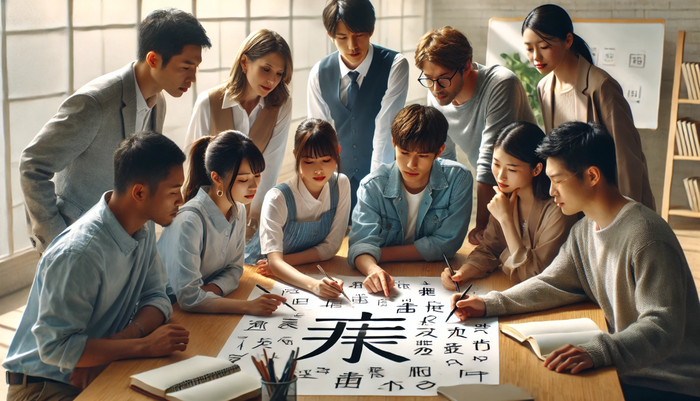 学級目標を漢字一文字でつくる！つながるクラスの力