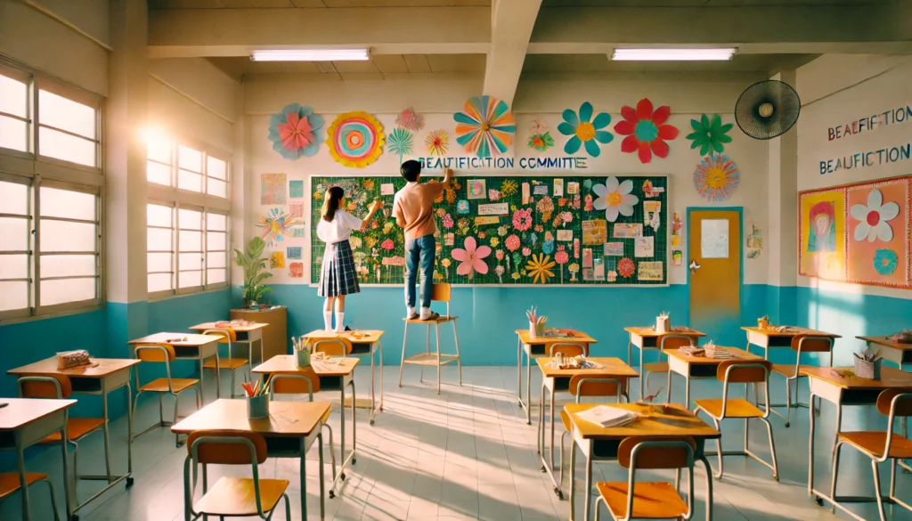 美化委員会の面白い活動で魅力を高める