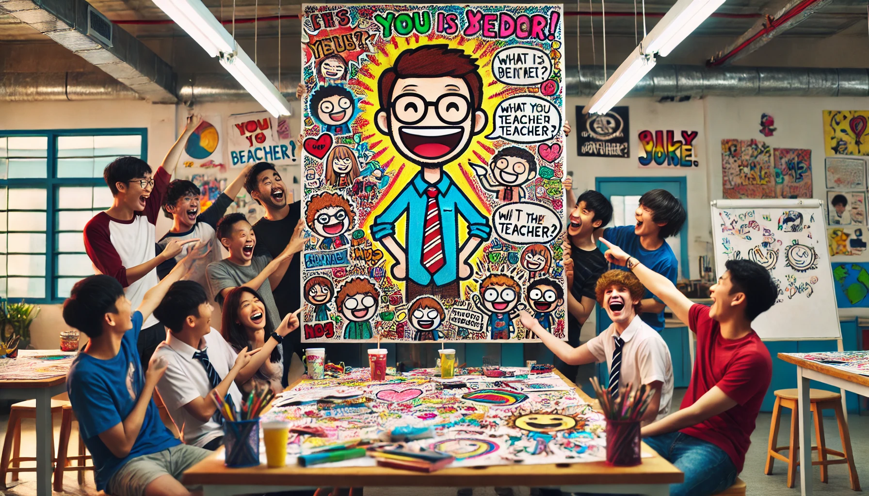 面白いメッセージで笑顔を届けるアイデア