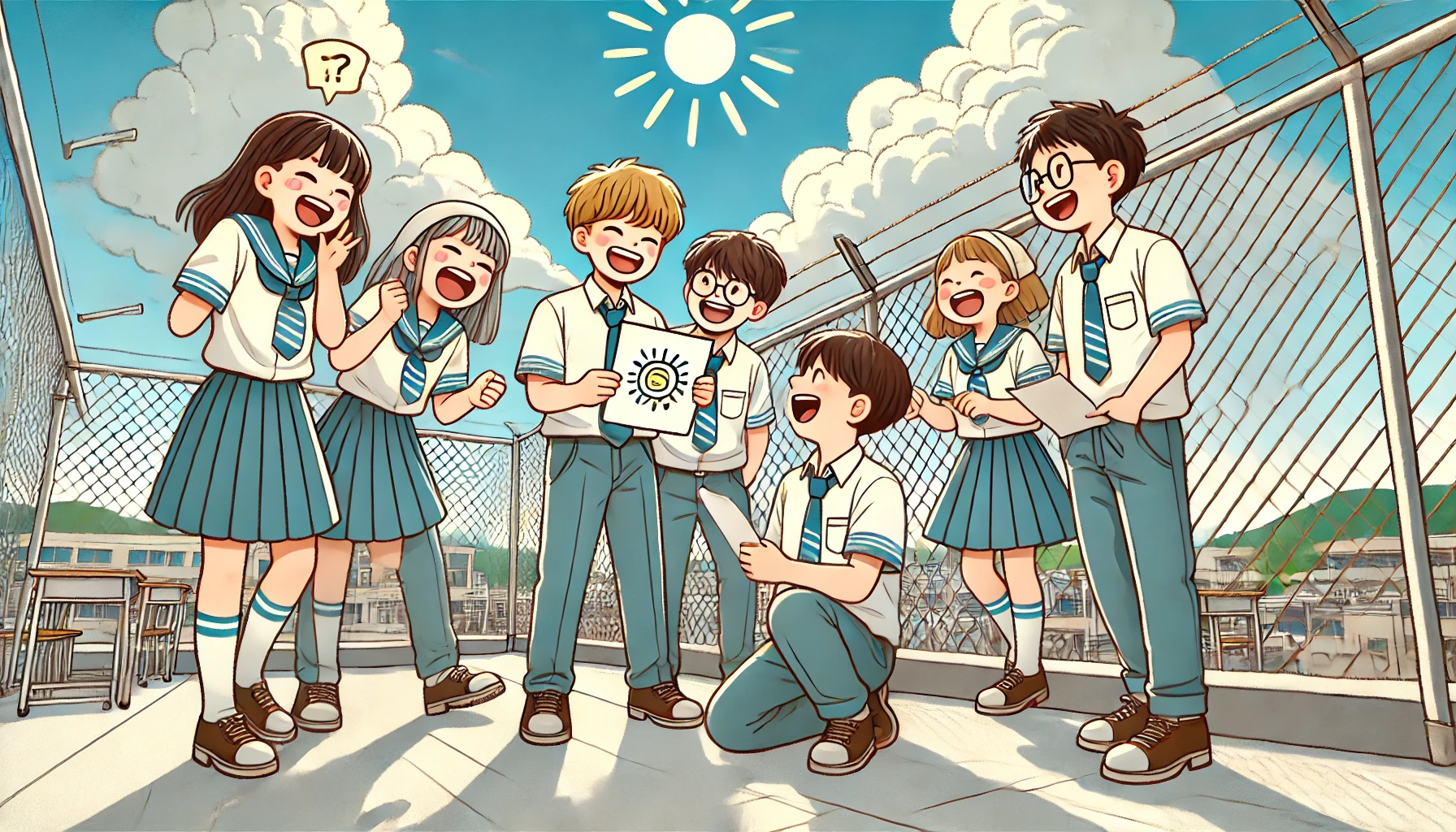 面白い軽いフレーズを添える案