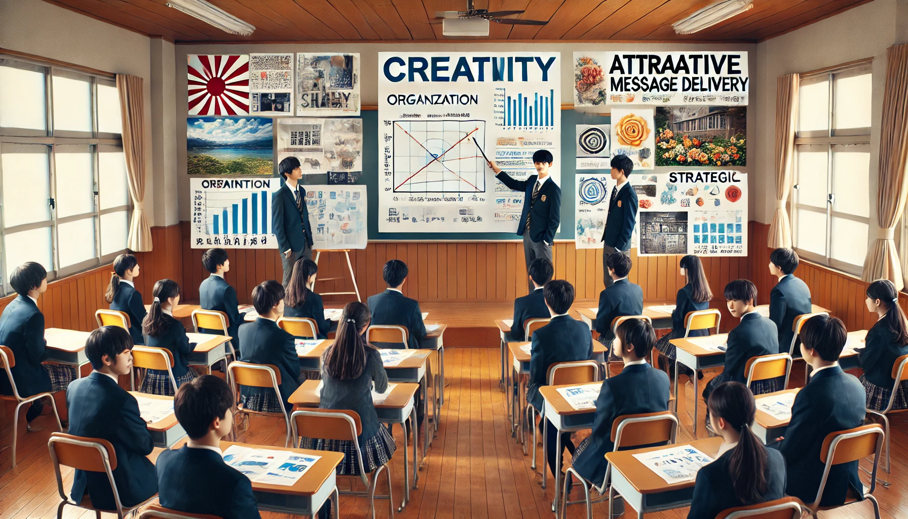 わかりやすい構成で魅せる工夫