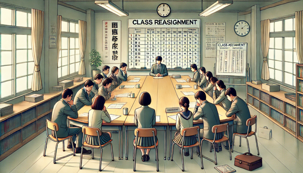 クラス替えの先生お気に入りの生徒の実態