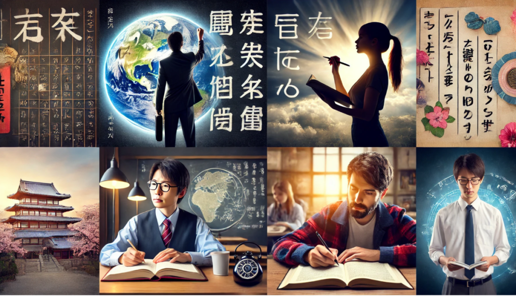 シーン別で活用する大きく羽ばたく四字熟語の構成