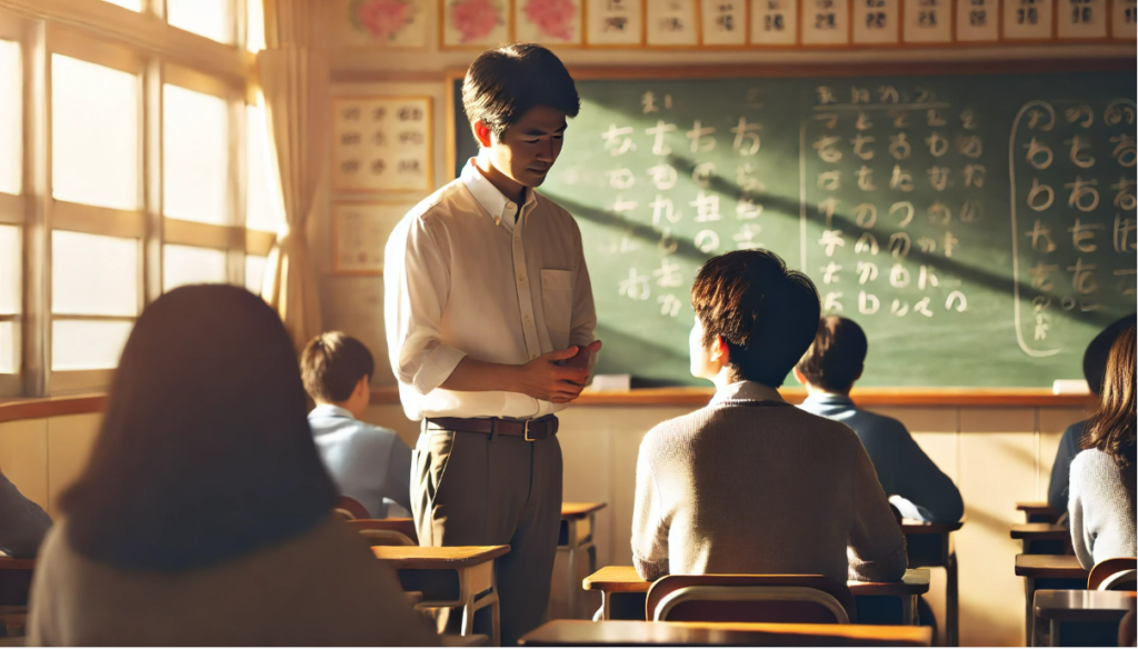 先生から生徒へ送る背中を押す強いメッセージ