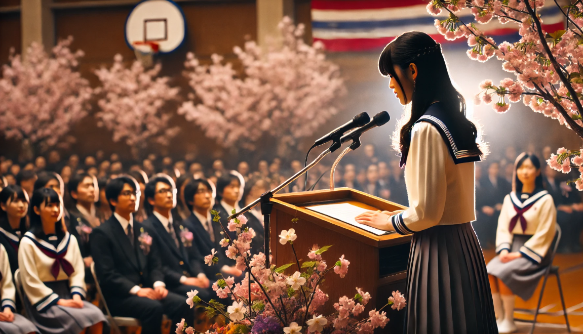 卒業式の送辞で泣ける高校時代の感動を伝える構成とマナー