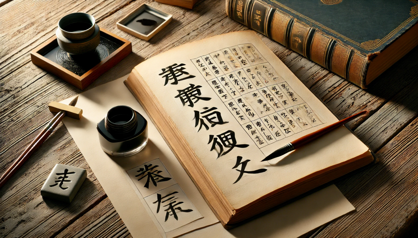 四字熟語から一文字を選ぶ考え方