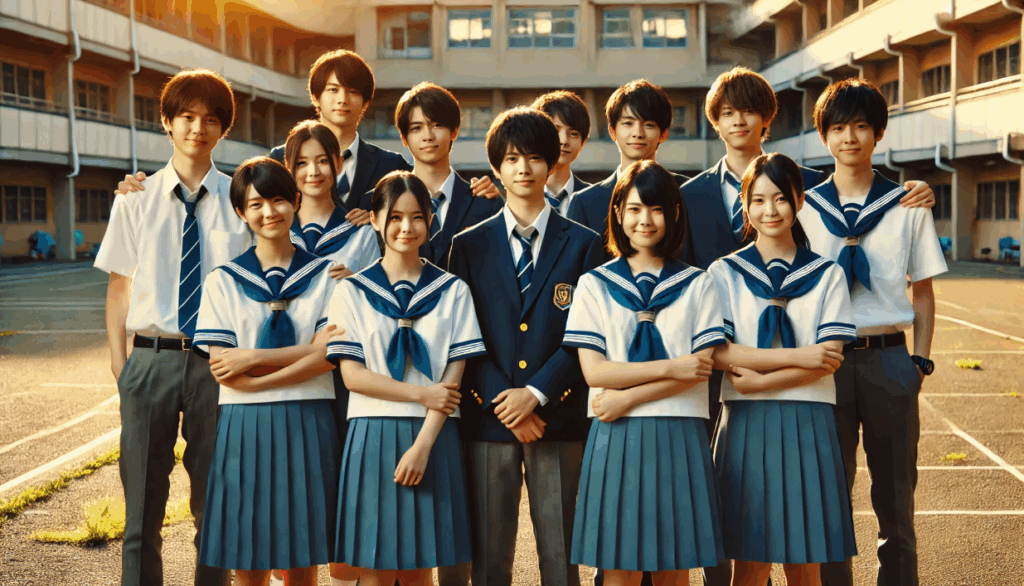 団結やいじめ防止を誓う一味同心