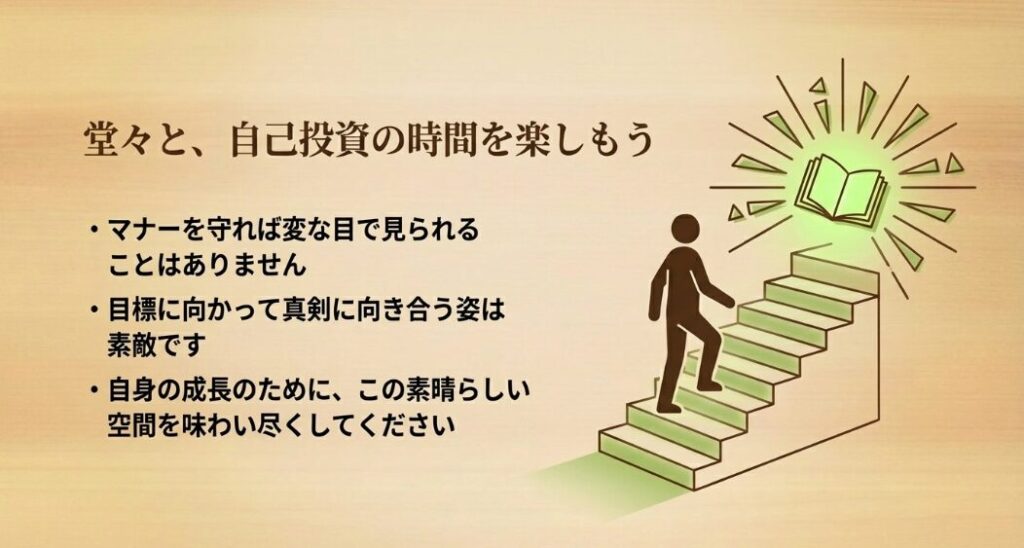 堂々とスタバでの自己投資の時間を楽しもう
