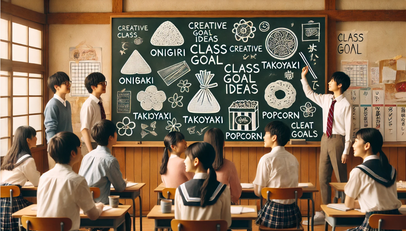 学級目標で食べ物をテーマにした実例と活用アイデア