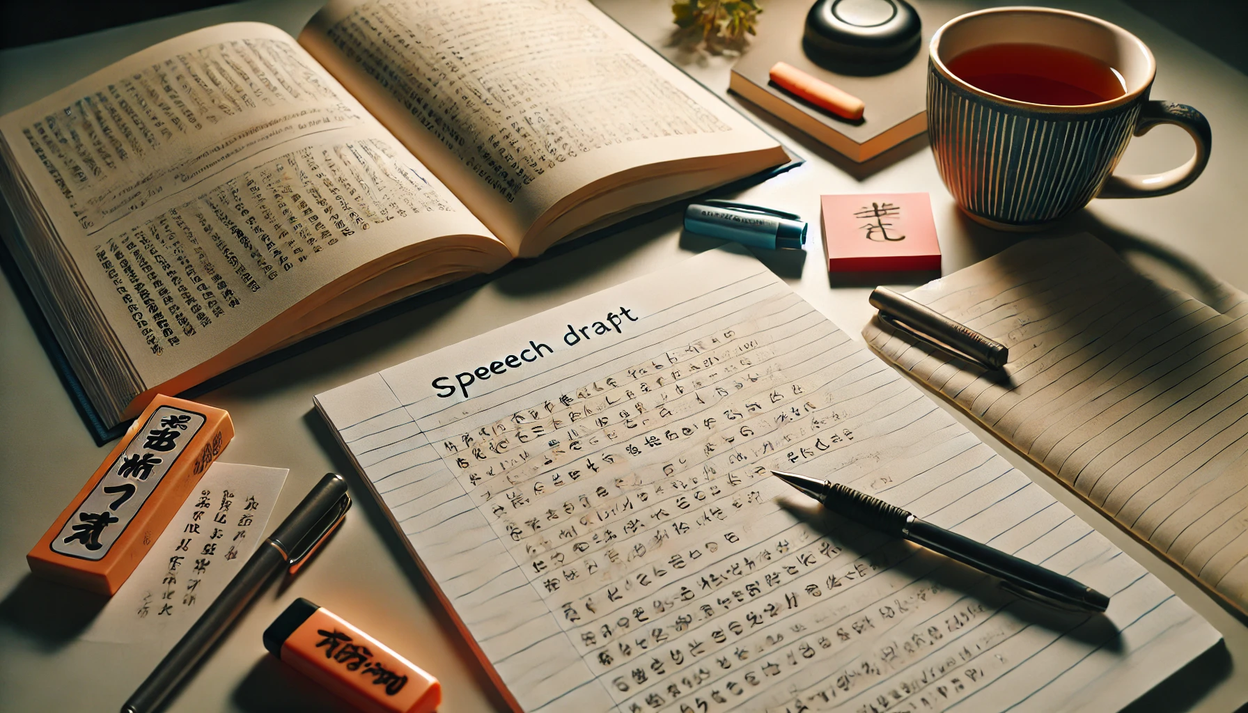 挨拶原稿の例文を作る際の基本構成