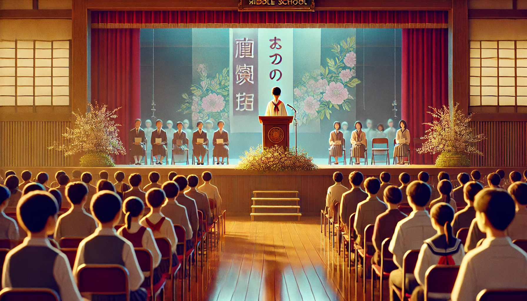 新入生代表挨拶の例文集｜中学生が話しやすいスピーチ構成とフレーズ集