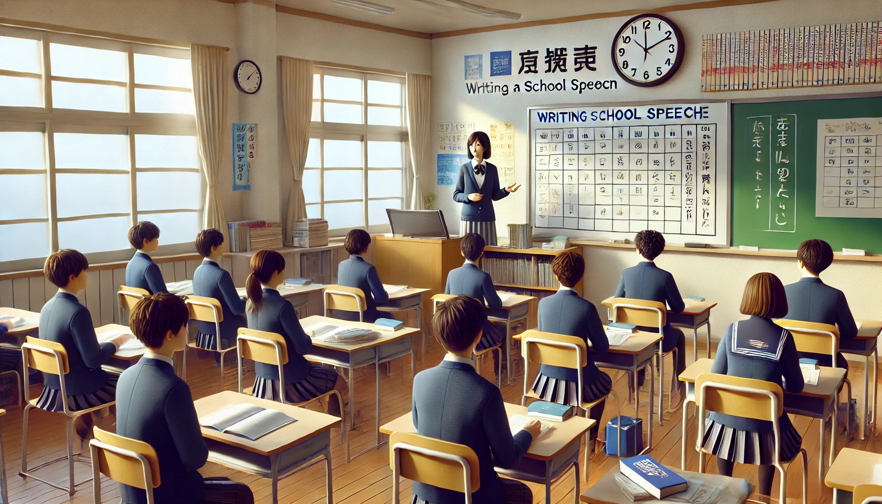 新入生代表挨拶の例文で中学生が参考にする要点整理