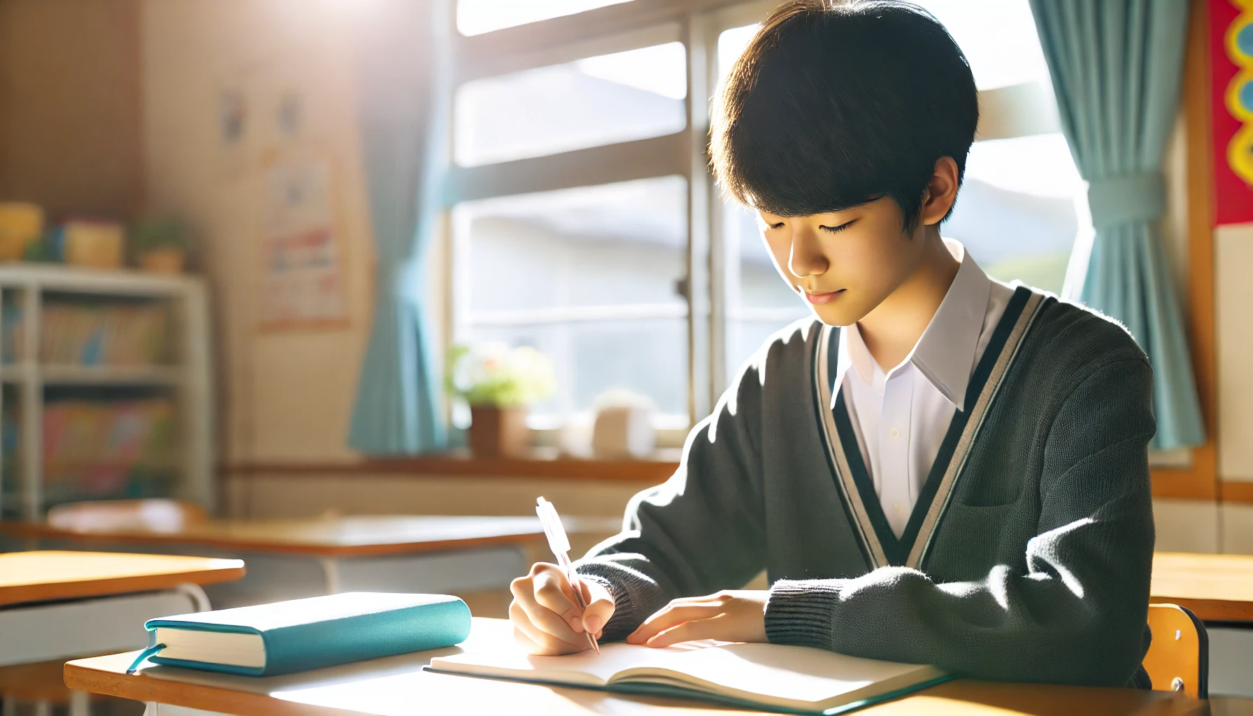 新年の抱負の中学生向け例文｜目標と行動計画を作る作文の書き方