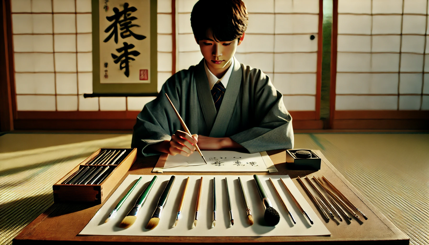 書き初めの筆で中学生は何号を選べば失敗しない？基準と注意点