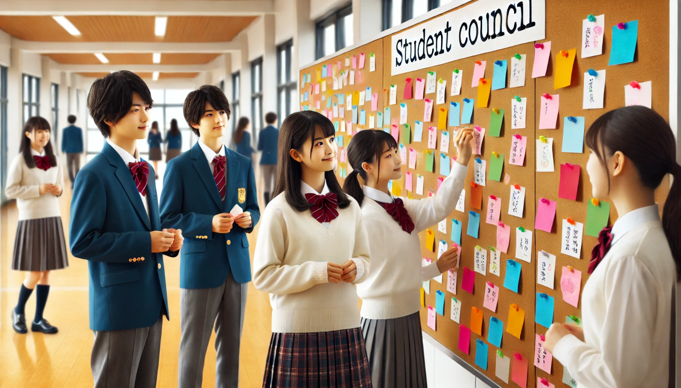 生徒会でどんな学校にしたいかの結論