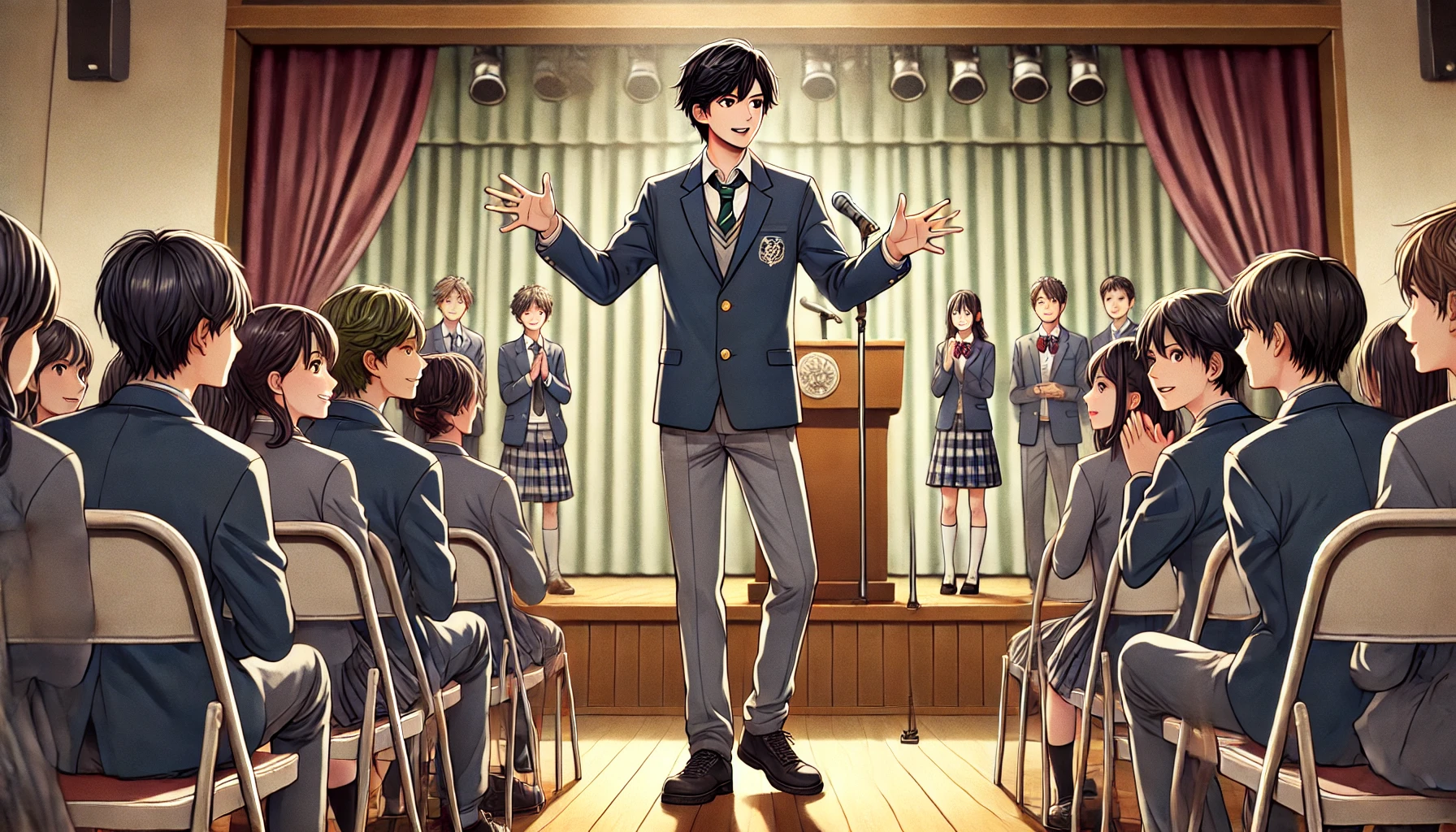 生徒会長の演説の例文から学ぶ実践テクニック