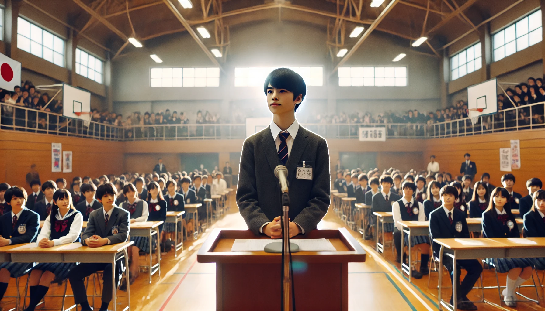 生徒会長の演説例文の基本構成と必勝術