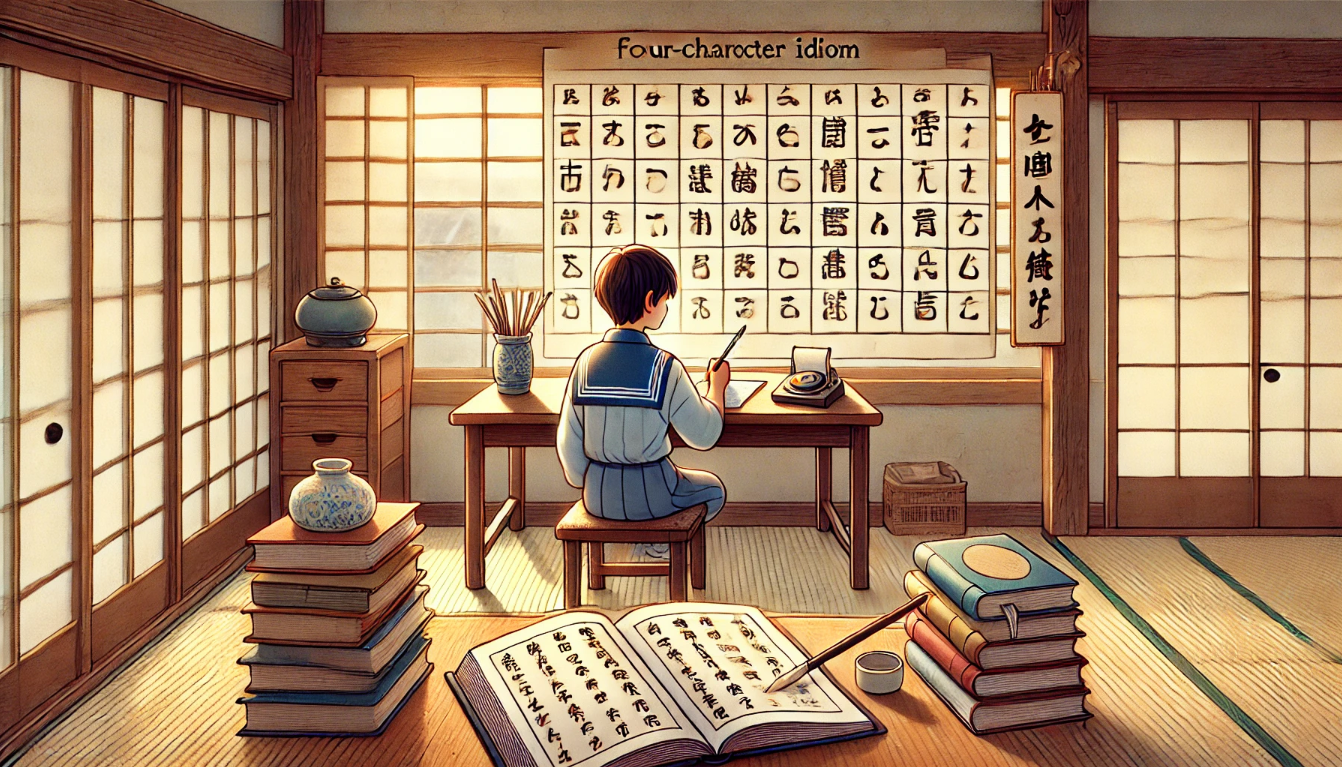 立志式における四字熟語の選び方と使い方