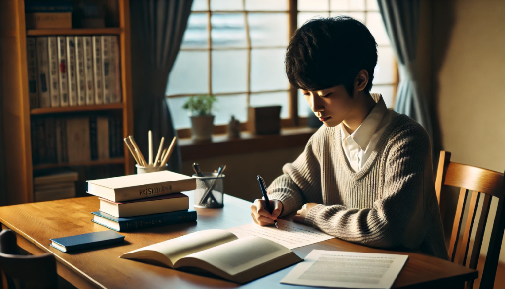 立志式の作文の書き出しに役立つ構成のポイント