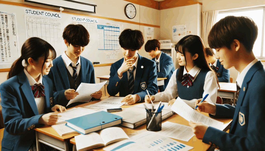高校の生徒会書記に立候補する理由と役割