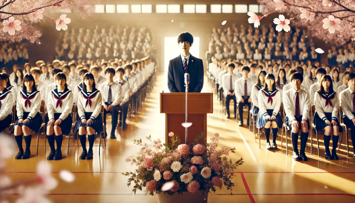 高校入学式での生徒会長の挨拶例文！感動＆笑いで失敗しないコツ