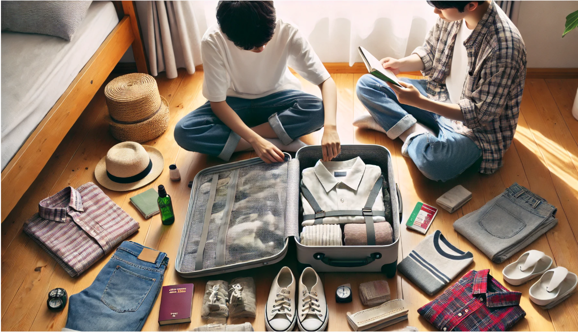 中学生の修学旅行用キャリーケースで2泊3日のサイズと荷造り完全版