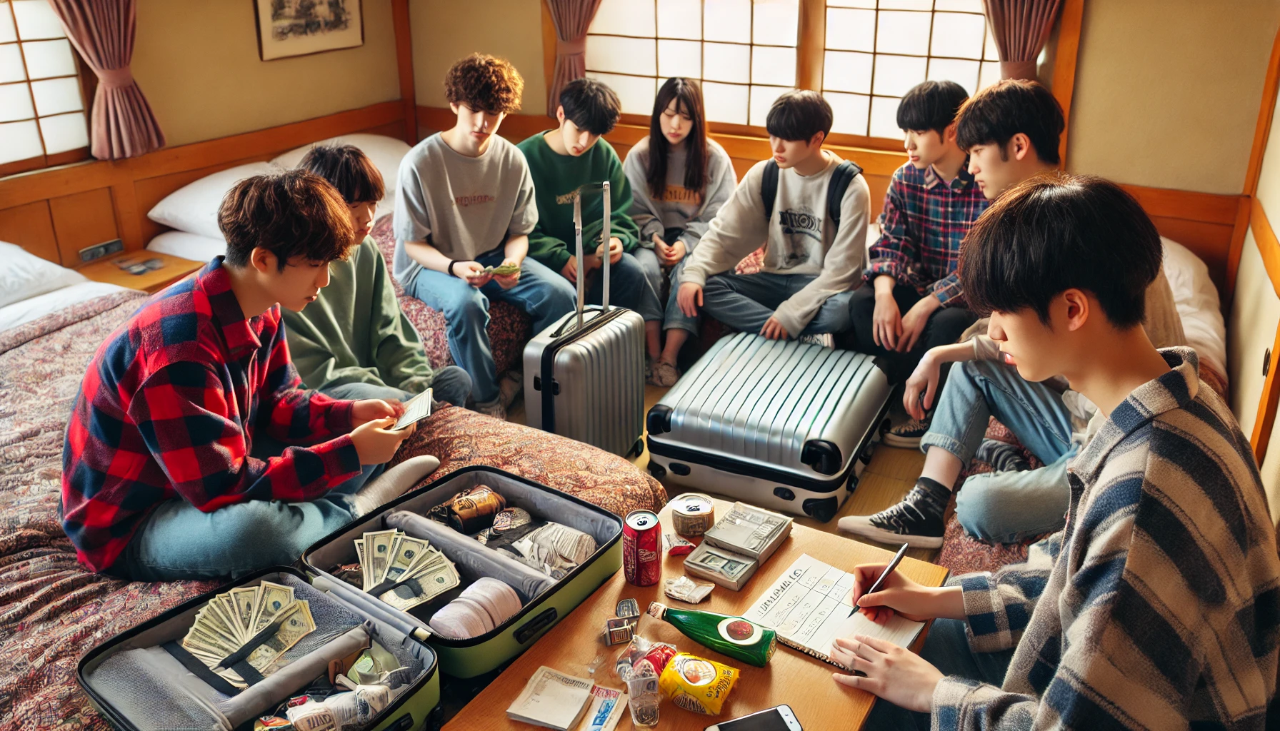 修学旅行のお小遣いは高校生の3泊4日でいくら？相場と予算の考え方