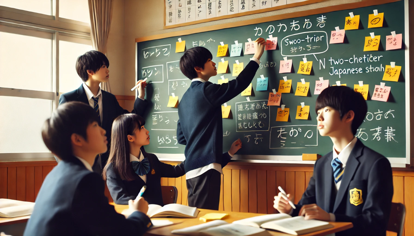 修学旅行のスローガンで二字熟語の選び方