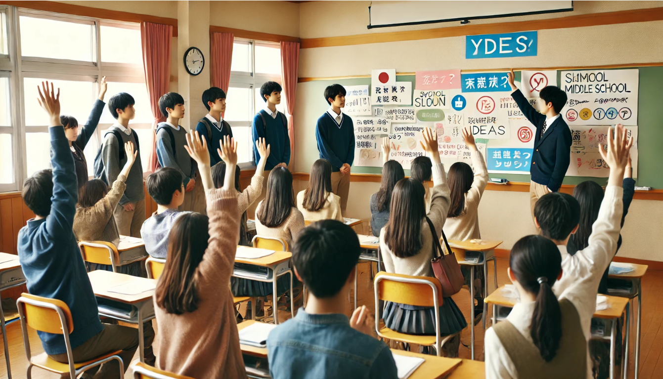 修学旅行のスローガンの決め方