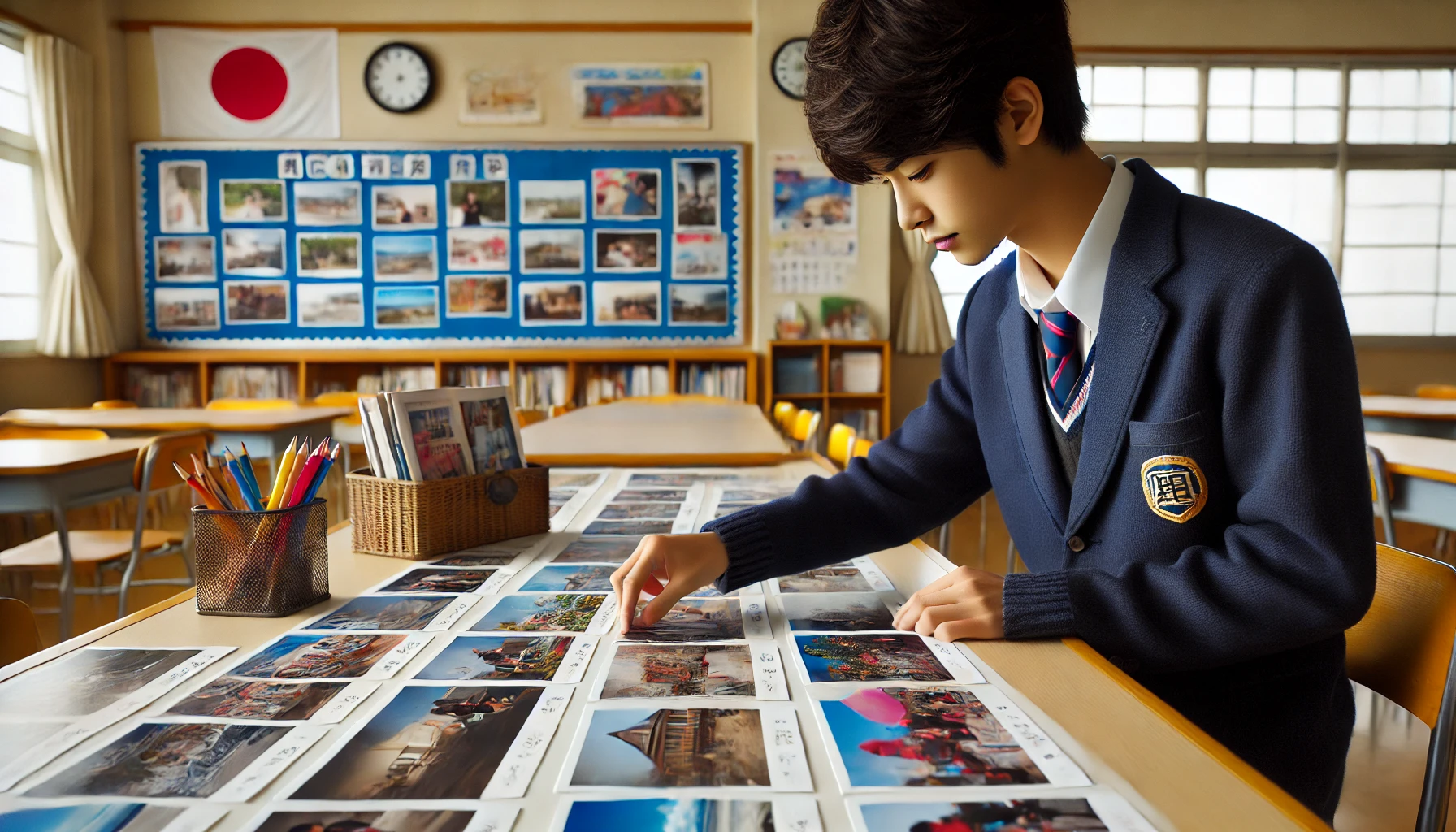 写真選びとキャプション