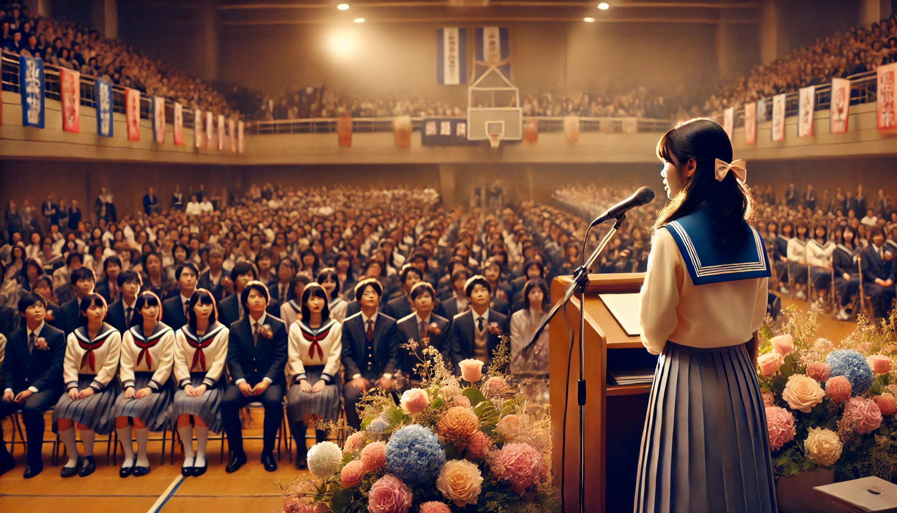 卒業式の答辞で泣ける高校生の名作を分析！響く導入と締め方