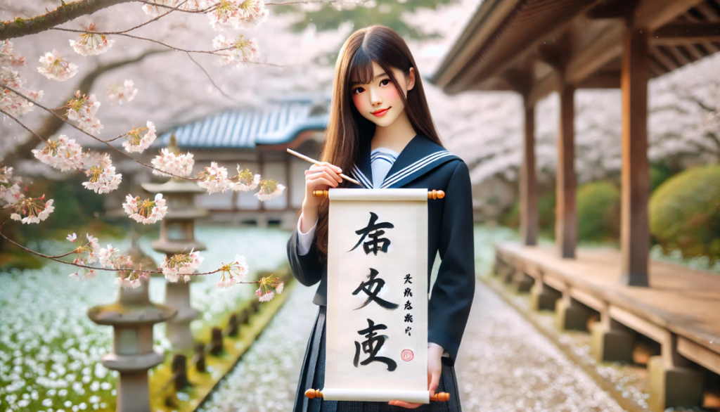 女子におすすめの立志式の漢字二文字と由来