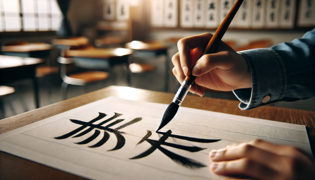 座右の銘にしたい立志式の漢字二文字の書き方ガイド