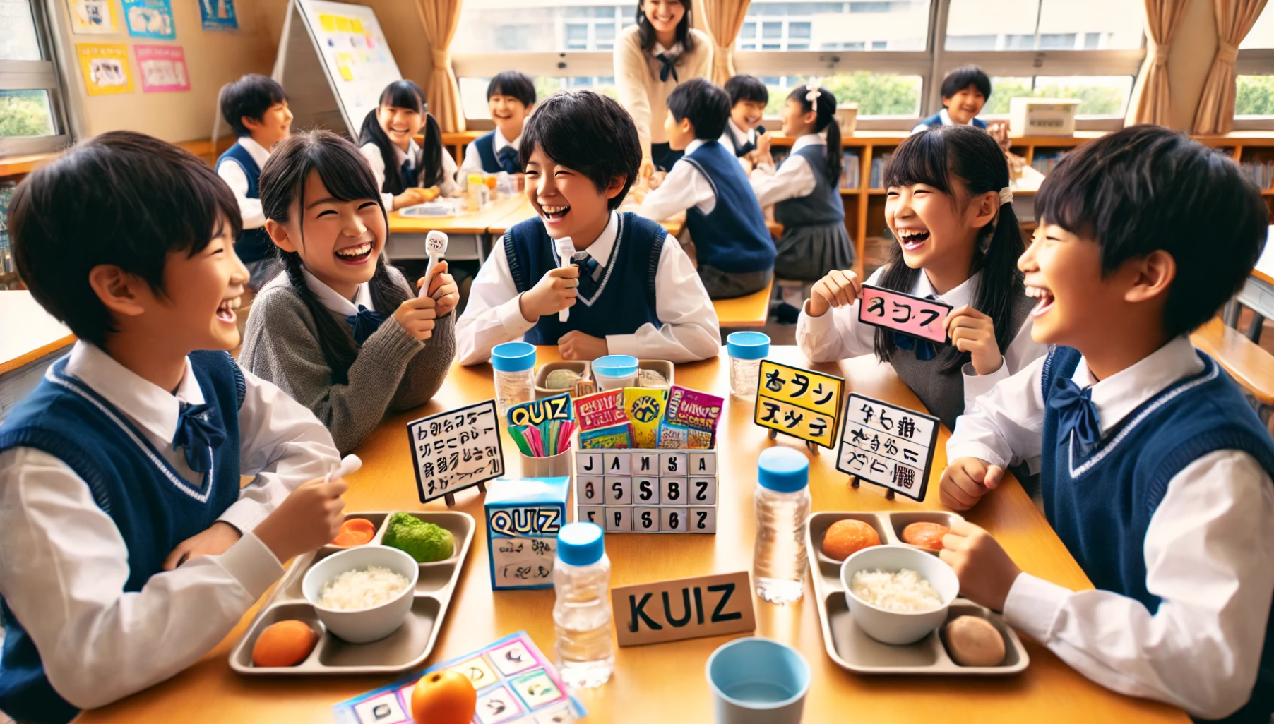 給食時間を楽しくする面白いネタの効果