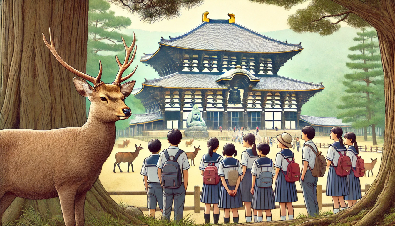 鹿・大仏・古都ネタの入れ方