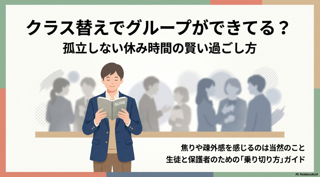 クラス替えでグループができてる？孤立しない休み時間の賢い過ごし方ガイド